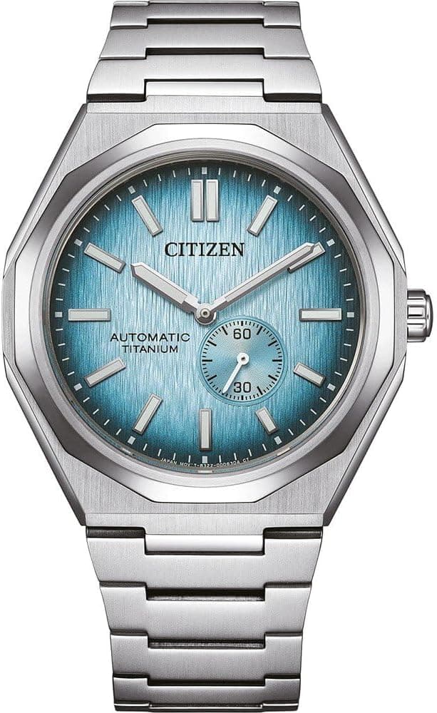 CITIZEN NK5020 Zenshin 60 Super Titanium Montre automatique pour homme avec bracelet en titane et verre saphir