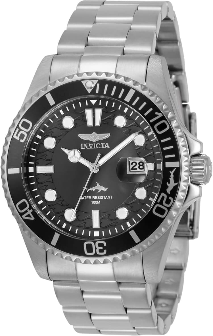 Invicta Pro Diver Montre Homme Mouvement à Quartz en Acier Inoxydable - 43mm