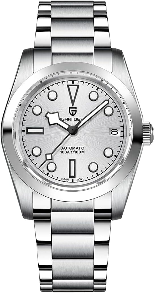 Pagani Design Nouvelle Montre Automatique pour Homme 200 Verre Saphir étanche Montre mécanique en Acier Inoxydable Montre pour Homme Automatique