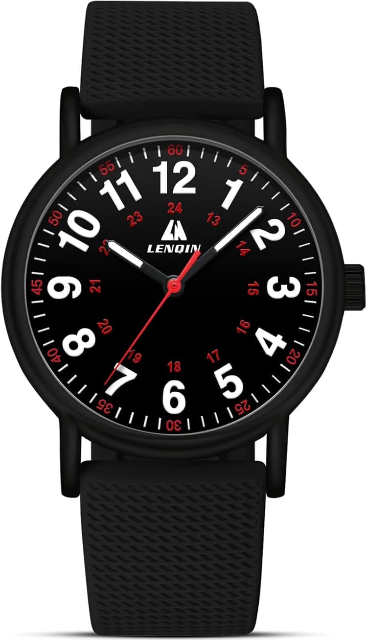 LN LENQIN Montres Hommes Montres Militaires Field Analog Quartz Montre pour Homme Affichez Les Montres de Poignet imperméables avec Date Nylon Band Army Tactical Sports