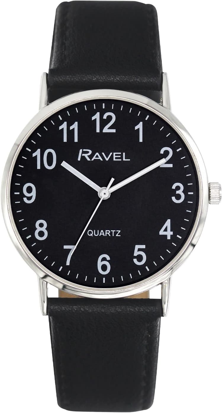 Ravel - Montre Unisexe Classique de Tous Les Jours - Quartz Analogique - R0129