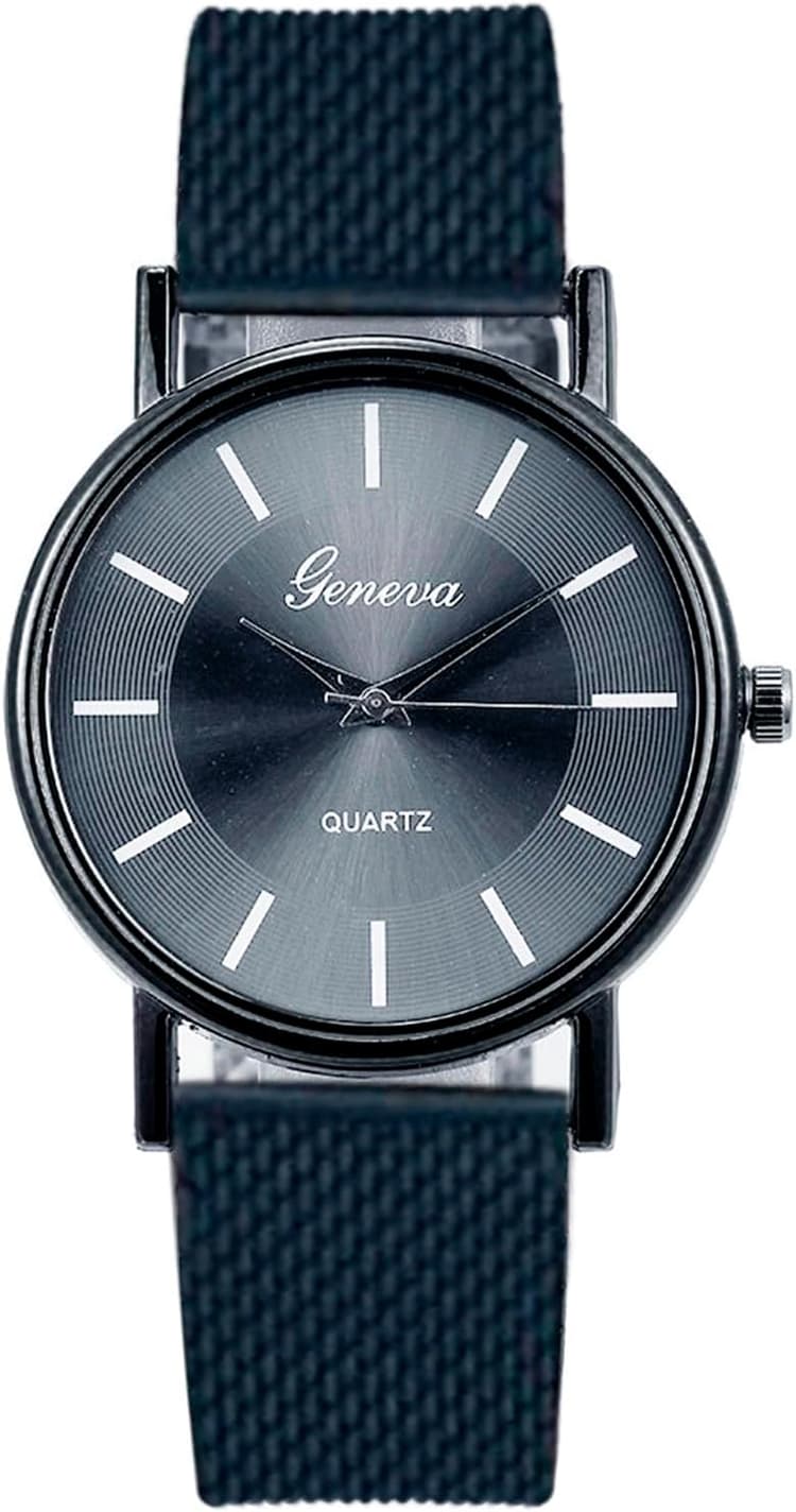 Générique Montre à Quartz Haut de Gamme pour Femme Life Montre pour Femme en Verre Bleu Montres Femmes Soldes De Marque