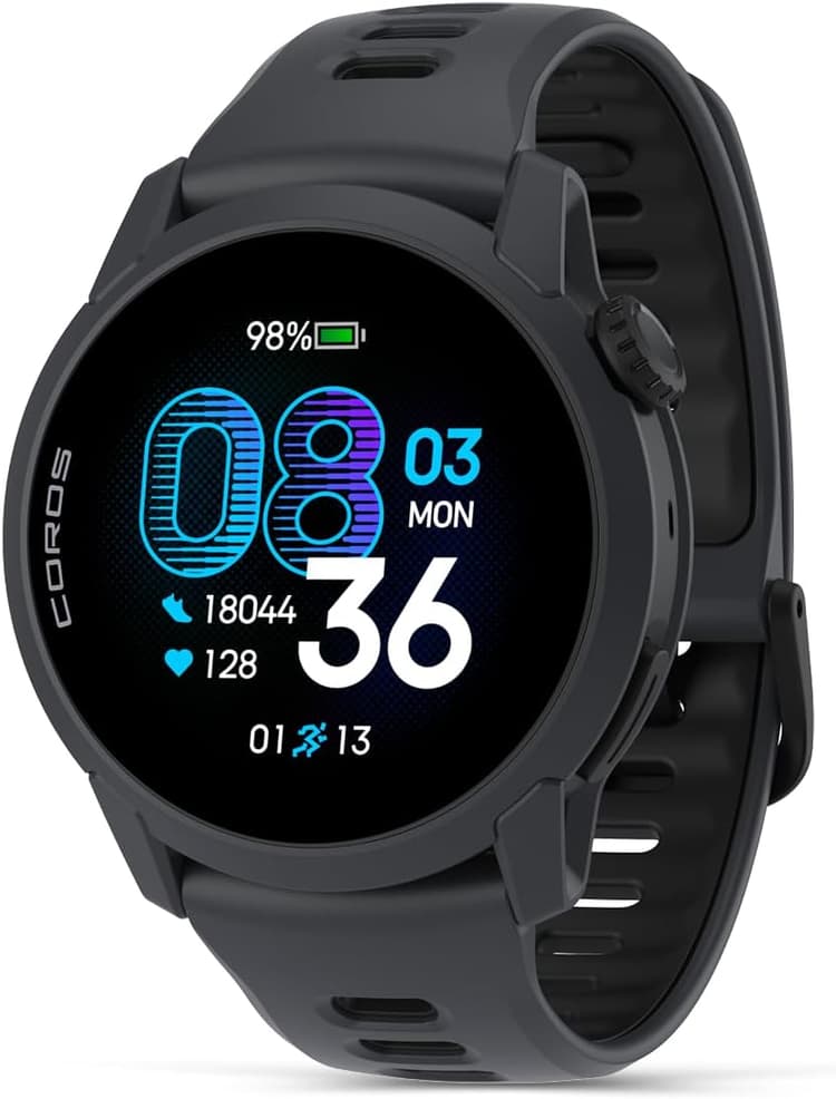 COROS Pace 4 Montre Sport Ultralégère, Écran Tactile AMOLED 1,2", 32g Montre Running, 19 Jours d'autonomie, Contrôle Vocal, Outils d'entraînement, GPS précis, Plan d'entraînement, Course à Pied