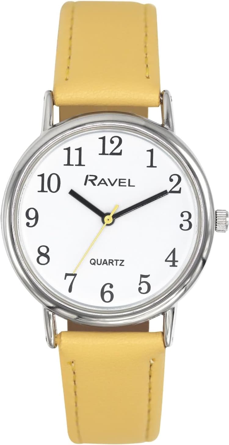 Ravel - Montre de Tous Les Jours aux Couleurs Pastel pour Femmes - Quartz Analogique - R0137