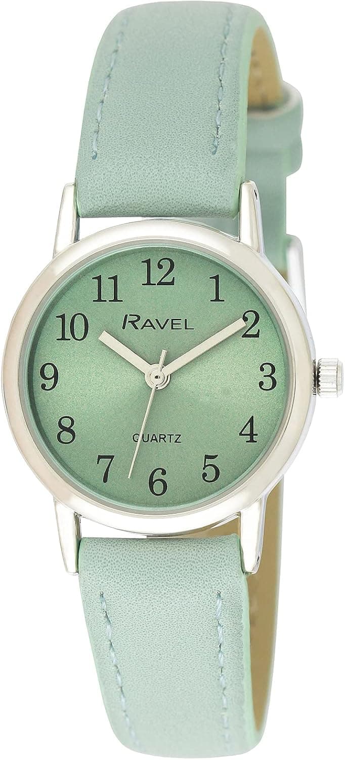 Ravel - Montre de Tous Les Jours aux Couleurs Pastel pour Femmes (boîtier 27 mm)