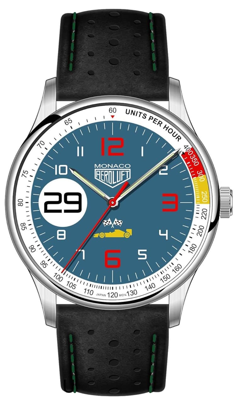 Montre Pilote Automobile de Course Racing Homme Type 2 Monaco Grand Prix