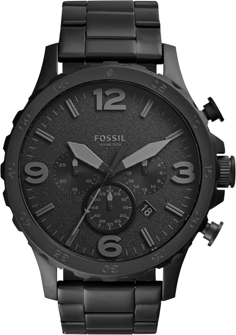Fossil Homme Ceintures en Cuir à Boucle Marron