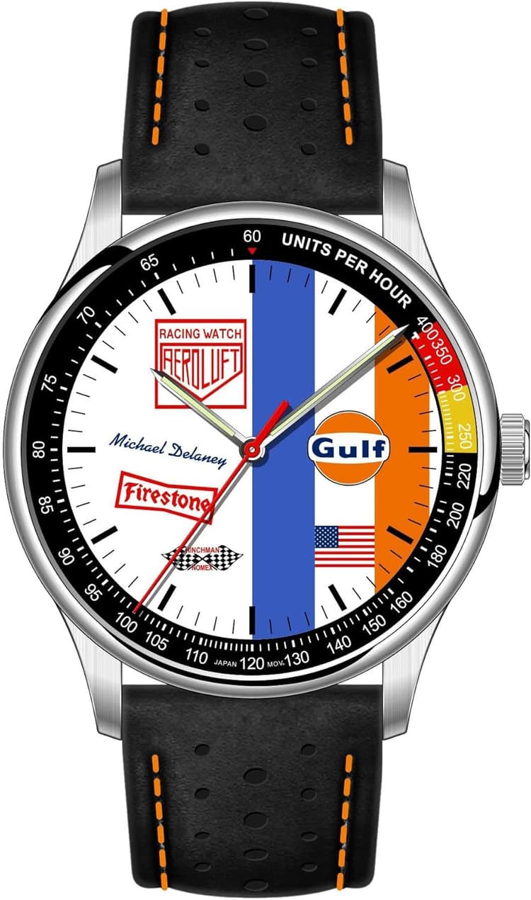 Montre Pilote Automobile de Course Racing Homme Type 2 Michael Delaney Le Mans 71