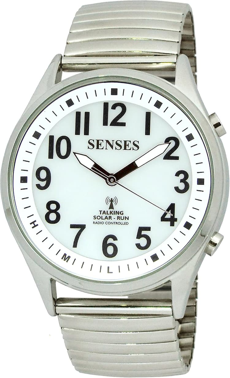 Montre parlante solaire Atomic. SENSES 1035 Montre parlante à énergie solaire pour homme