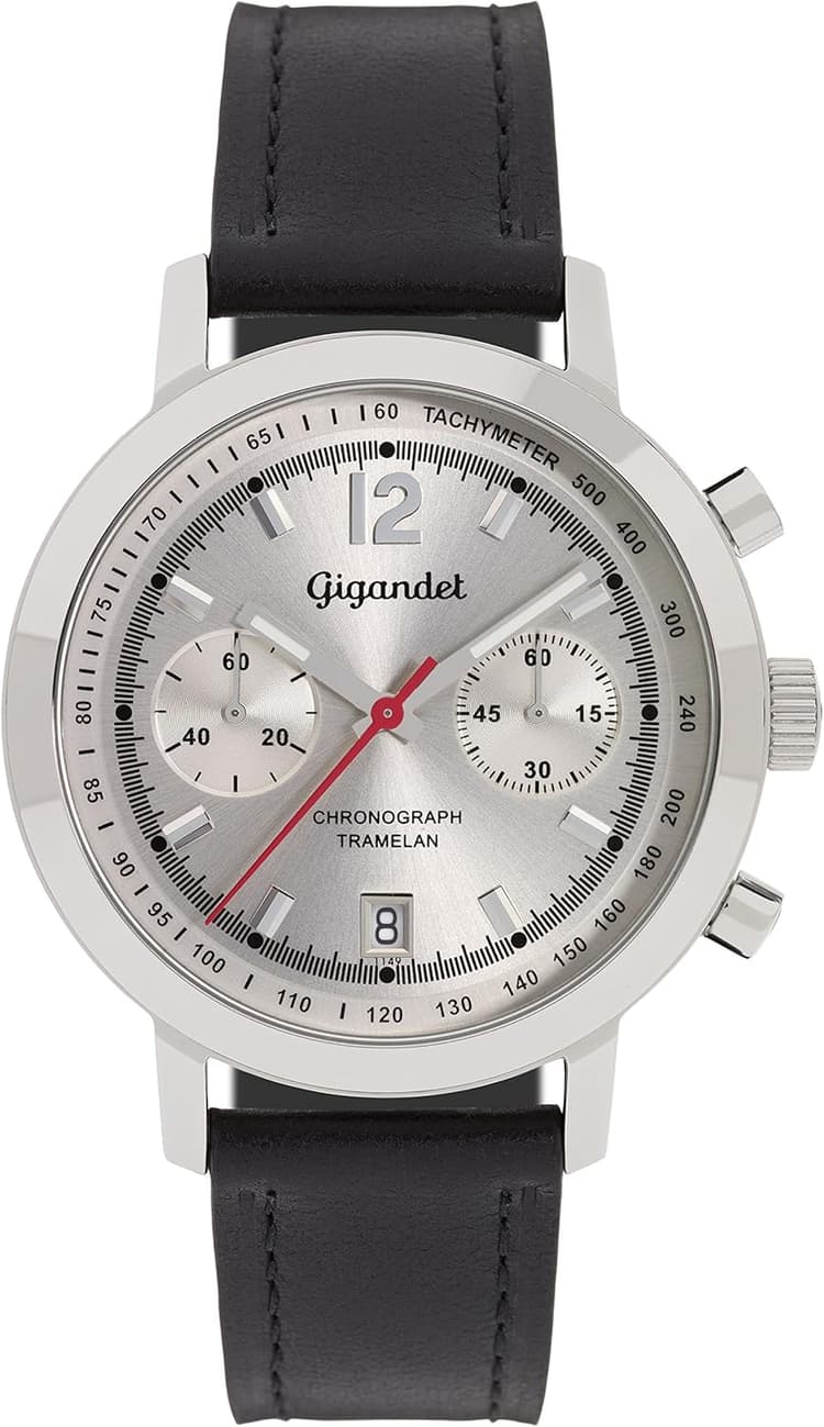 Gigandet Tramelan G10 Montre à Quartz analogique pour Homme avec chronographe et Date Différentes Variantes